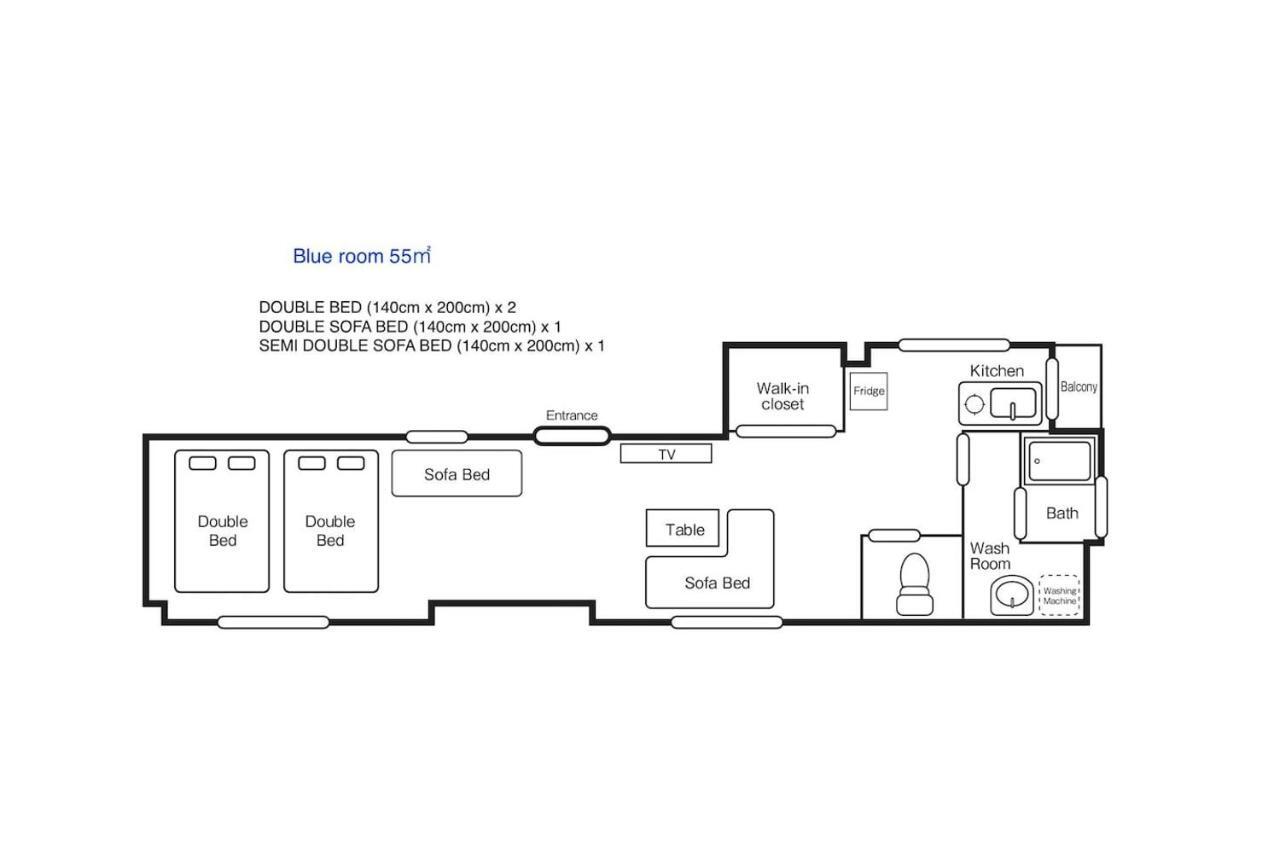 Es41 Elizabeth Garden Shinmachi Apartment Осака Екстериор снимка